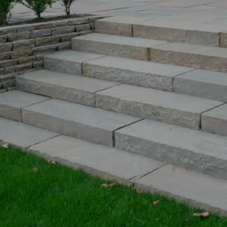 trappetrin kantblokke natursten sandsten Sandstone